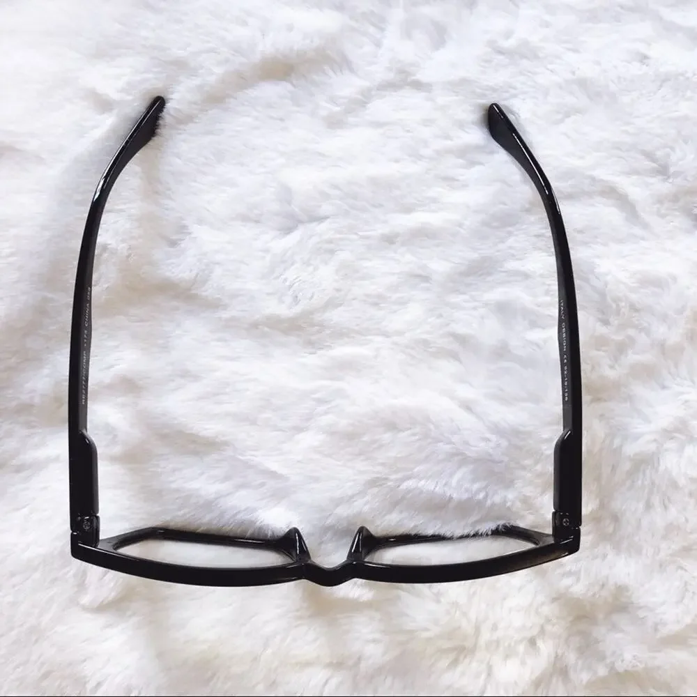 Ashley Black Reader Blue Light Glasses